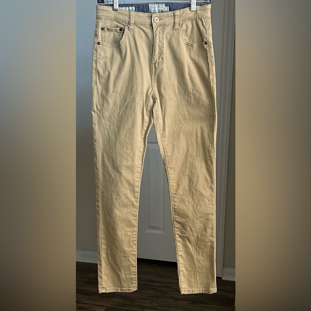 Lucky Brand Boys Authentic Skinny Stretch Pants